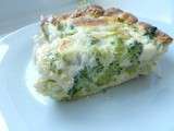 Clafoutis brocolis et mozzarella