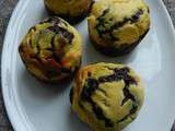 Muffins au chocolat § tourbillons de ricotta