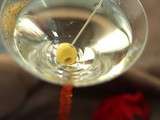 Cocktail vodka martini et sablés aux olives & paprika - défi 1 recette 1 film