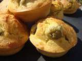 Muffins fromage/olives du blog graines de ble pour un tour en cuisine
