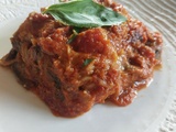 Aubergines à la parmigiana - à ma façon
