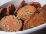 Biscuits apero Paprika et petites graines selon Eric Kayser