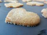 Biscuits croustillants au sucre