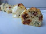 Cake feta / tomates séchées / basilic
