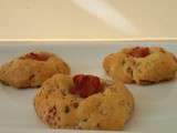 Cookies apéro parmesan // basilic // jambon cuit