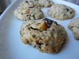 Cookies avoine/noisettes/chocolat noir