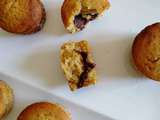 Doffins (mi muffins/mi donuts) - fourrés à la pâte à tartiner