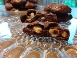 Mi-Cookies mi-brownies chocolat noisettes