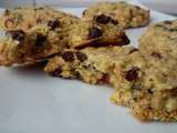 Oatmeal cookies - avoine & pépites de chocolat