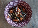 Salade asiatique, simple, fraîche et gourmande