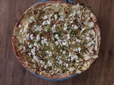 Tarte courgette feta menthe