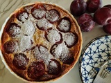 Clafoutis aux prunes facile