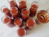 Comment faire du coulis de tomates maison, comment le conserver, stérilisation