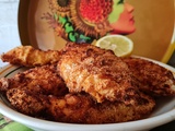 Filets de poulet pané, cuisson à l’air fryer