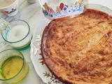Galette Franc-Comtoise à la crème pâtissière