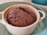 Mi-cuit au chocolat noir coeur fondant au lait