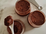 Mousse au chocolat et eau – 2 ingrédients