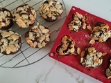 Muffins moelleux chocolat amandes effilées