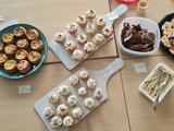 Muffins poires gorgonzola