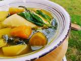 Soupe aux légumes de saison, broudou tunisien