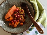 Tajine de bœuf, potiron et coings confits