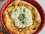 Tarte salée aux tomates cerises