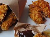 Filets de dindes panés comme au kfc (enfin presque) et cuits au four