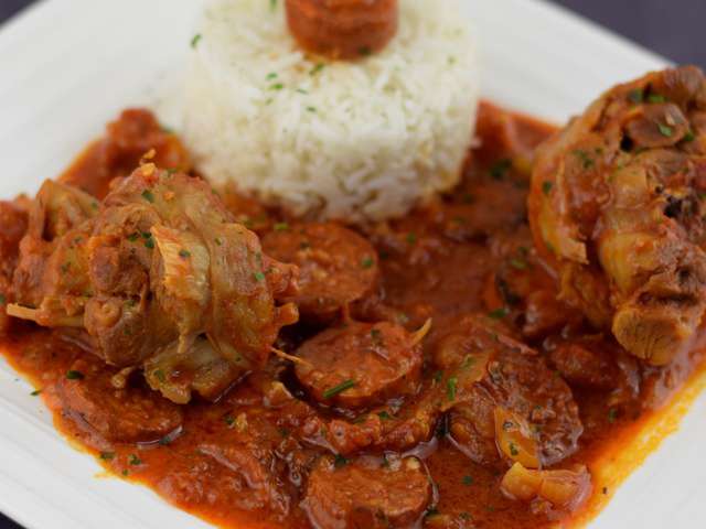 Recettes d'Osso Bucco de Dinde et Chorizo