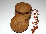 Cookies choco aux baies de Goji ( Recette Veggie )