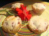 Muffins fraises banane ( recette légère )