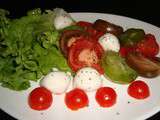 Salade aux 3 tomates à l'estragon