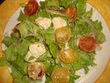 Salade de caprice des Dieux et de tomates cerises