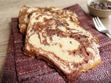 Cake marbré au Yop vanille et cacao