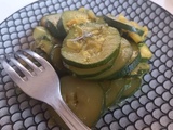 Cari de courgettes (cuisine réunionnaise et mauricienne)