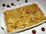 Clafoutis aux prunes et mascarpone