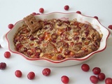 Clafoutis prunes et spéculoos