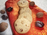 Cookies aux dattes, aux noix et aux épices (avec ou sans Thermomix)