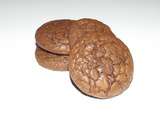 Cookies craquelés au chocolat et au poivre de la Jamaïque