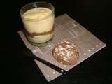 Crème dessert marbrée vanille/chocolat