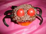 Cupcakes araignée (Halloween)