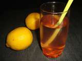 Eau aromatisée aux cerises et au citron (detox water)