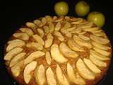 Gâteau normand aux pommes et à la gelée de pomme