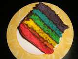 Gâteau Rainbow