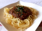 Lentilles à la bolognaise au chorizo facile