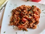 One pot riz façon tomates farcies : recette facile et gourmande