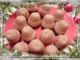 Petits chocolats au chocolat blanc et aux pralines roses (avec ou sans Thermomix)
