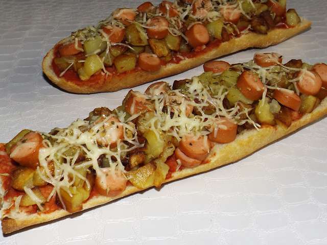 Recettes de Baguette et Pizza