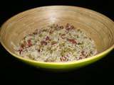 Salade de riz au saucisson