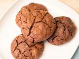 Cookies tout chocolat aux noisettes