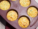 Flans de courgettes à l’estragon, qui sent bon le soleil